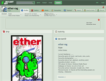 Tablet Screenshot of ether-rag.deviantart.com