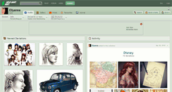 Desktop Screenshot of ellyanna.deviantart.com