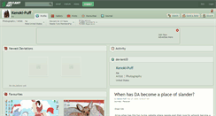 Desktop Screenshot of kenoki-puff.deviantart.com