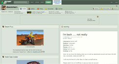 Desktop Screenshot of dracenmarx.deviantart.com