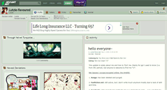 Desktop Screenshot of lutzie-flavoured.deviantart.com