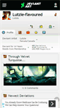 Mobile Screenshot of lutzie-flavoured.deviantart.com