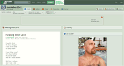 Desktop Screenshot of monkeboy2042.deviantart.com