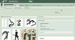Desktop Screenshot of deuaexmachina.deviantart.com