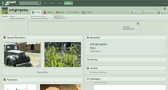 Desktop Screenshot of evil-girl-genius.deviantart.com
