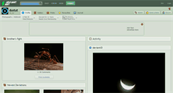 Desktop Screenshot of dustut.deviantart.com