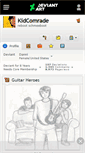 Mobile Screenshot of kidcomrade.deviantart.com