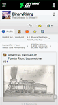 Mobile Screenshot of binaryrising.deviantart.com