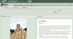 Desktop Screenshot of mgaby.deviantart.com