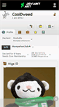 Mobile Screenshot of cooldweed.deviantart.com