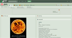 Desktop Screenshot of dax0n.deviantart.com