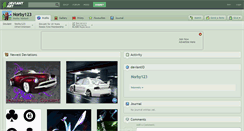 Desktop Screenshot of norby123.deviantart.com