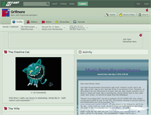 Tablet Screenshot of grifmore.deviantart.com