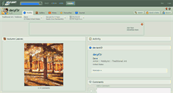 Desktop Screenshot of decyf3r.deviantart.com