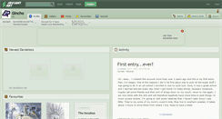 Desktop Screenshot of gincho.deviantart.com