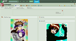 Desktop Screenshot of animanga93.deviantart.com