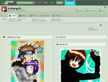 Tablet Screenshot of animanga93.deviantart.com