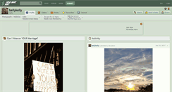 Desktop Screenshot of bellykelly.deviantart.com