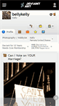 Mobile Screenshot of bellykelly.deviantart.com
