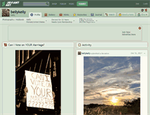 Tablet Screenshot of bellykelly.deviantart.com