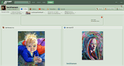 Desktop Screenshot of beckhanson.deviantart.com