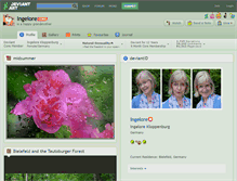 Tablet Screenshot of ingelore.deviantart.com