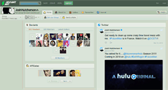 Desktop Screenshot of joshhutcherson.deviantart.com