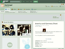 Tablet Screenshot of nachtangel.deviantart.com