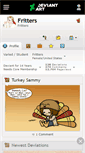 Mobile Screenshot of fritters.deviantart.com