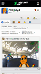 Mobile Screenshot of nickjuly4.deviantart.com