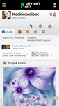 Mobile Screenshot of mookiezoolook.deviantart.com