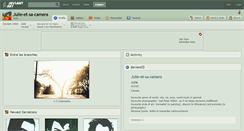 Desktop Screenshot of julie-et-sa-camera.deviantart.com