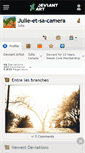 Mobile Screenshot of julie-et-sa-camera.deviantart.com