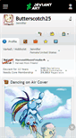 Mobile Screenshot of butterscotch25.deviantart.com