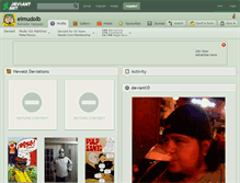 Tablet Screenshot of elmudolb.deviantart.com
