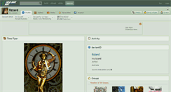 Desktop Screenshot of iizzard.deviantart.com