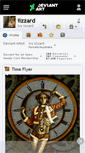 Mobile Screenshot of iizzard.deviantart.com