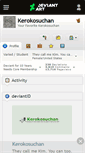 Mobile Screenshot of kerokosuchan.deviantart.com