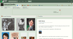 Desktop Screenshot of pride-and-prejudice.deviantart.com