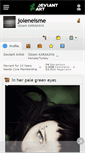 Mobile Screenshot of joleneisme.deviantart.com