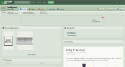 Desktop Screenshot of darkepixel.deviantart.com