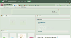 Desktop Screenshot of mewmewemily.deviantart.com