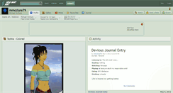 Desktop Screenshot of mmcclure79.deviantart.com