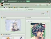 Tablet Screenshot of last1picked.deviantart.com