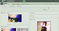 Desktop Screenshot of cr34tive.deviantart.com