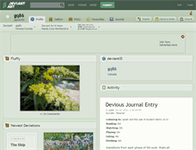 Tablet Screenshot of gq86.deviantart.com