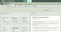 Desktop Screenshot of mozesandme.deviantart.com