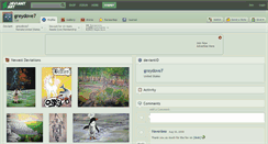 Desktop Screenshot of greydove7.deviantart.com