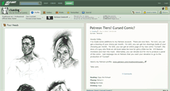 Desktop Screenshot of cluedog.deviantart.com
