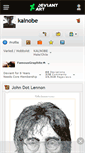 Mobile Screenshot of kalnobe.deviantart.com